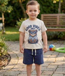 Костюм Iray kids "Good vibes" сірий(графітовий), хлопчик 3-5-7-9 років