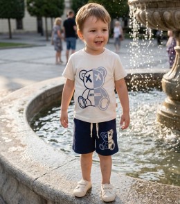 Костюм Iray kids "Bear" синій(темний), хлопчик 3-5-7-9 років
