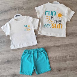 Костюм Babyhi "Fun sun" зелений, хлопчик 9-12-18 місяців