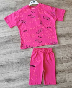Костюм Ciciboom Baby "Lovely" малиновый, девочка 1-2-3-4 лет