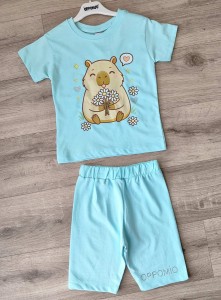 Костюм Oppomio Kids «Хомячок» зеленый, девочка 2-3-4-5-6 лет