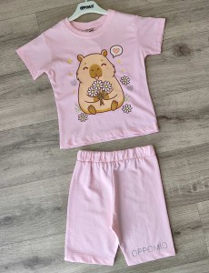 Костюм Oppomio Kids «Хомячок» розовый(светлый), девочка 2-3-4-5-6 лет