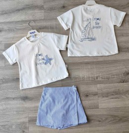 Костюм West "Enjoy" молочный, девочка 4-5-6-7 лет