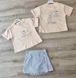 Костюм West "Enjoy" персиковый, девочка 4-5-6-7 лет