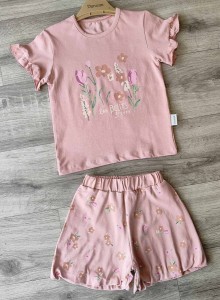 Костюм Durucan Bebe «Beltes flevrs» коричневый(терракотовый), девочка 2-3-4-5 лет