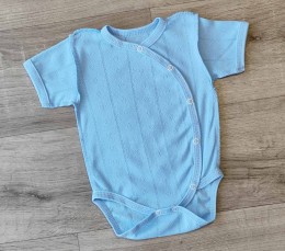 Боді «Однотонний» блакитний, унісекс 0-3 місяців