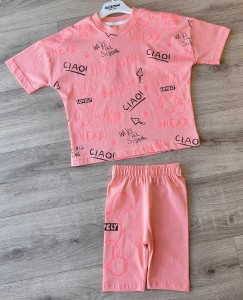 Костюм Ciciboom Baby "Lovely" кораловый, девочка 1-2-3-4 лет