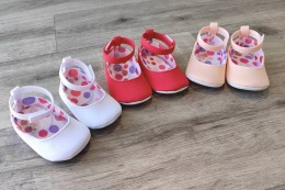 Пинетки Baby Sem «Балетки» микс цветов, девочка 6-12 месяцев