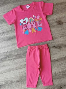 Костюм  Foxx Kids ''Love'' малиновий, дівчинка 3-4-5-6 років