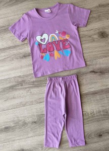 Костюм  Foxx Kids '''Love'' фиолетовый, девочка 3-4-5-6 года