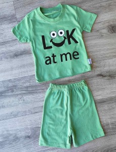 Костюм MYS «Lok» зеленый, мальчик 6-9-12-24 месяцев