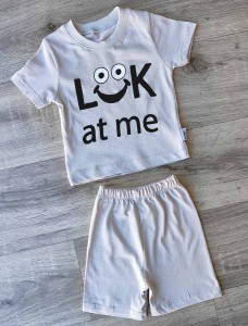 Костюм MYS «Lok» серый, мальчик 6-9-12-24 месяцев