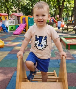 Костюм MYS «Roar» синий(темный), мальчик 6-9-12-24 месяцев