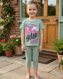 Костюм  Foxx Kids ''M Hello'' зеленый, девочка 3-4-5-6 года