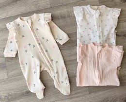Чоловічок Murat Baby "Бантики+квіточки" мікс кольорів, дівчинка 0 місяців