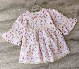 Платье Mammy&Daddy «Ромашки» розовый, 3-6-9-12-18 месяцев