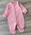 Человечек  "Зверюшки" розовый, девочка 0-3 месяцев, фото