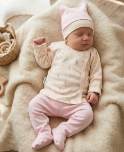 Комплект Baby Can «Цветочки» розовый, девочка 0 месяцев