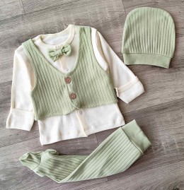 Комплект Baby Can «Бабочка» зеленый, мальчик 0 месяцев