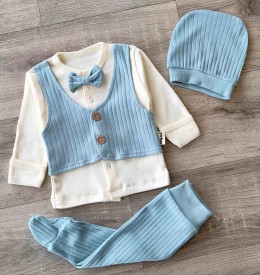 Комплект Baby Can «Бабочка» зеленый(изумрудный), мальчик 0 месяцев