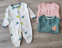 Человечек Midirik «Груши» микс цветов, девочка 6 месяцев