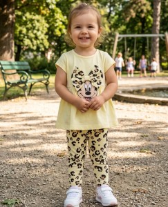 Костюм Deco "Lucky girl" жовтий, дівчинка 9-12-18-24 місяців