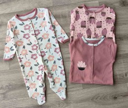 Человечек Midirik «Цветочки» микс цветов, девочка 9 месяцев