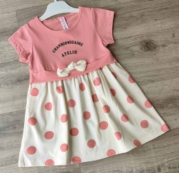 Платье My Bella "Atelih" кораловый, 2-3-4-5 лет