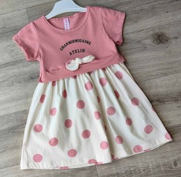 Платье My Bella "Atelih" кораловый(темный), 2-3-4-5 лет