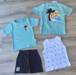 Костюм Nazar Baby "Riding wave" зеленый, мальчик 9-12-18-24 месяцев