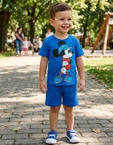 Костюм «Mouse» синий, мальчик 1,5-2-3-4-5 лет