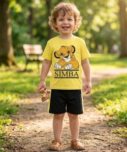 Костюм «Левеня» желтый, мальчик 1,5-2-3-4-5 лет