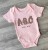Боди Findik «ABC» персиковый, девочка 3-6-9-12-18 месяцев, фото