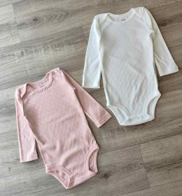 Боди "Однотонный" микс цветов, девочка 9 месяцев