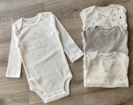 Боди "Микс рисунков" микс цветов, унисекс 12 месяцев