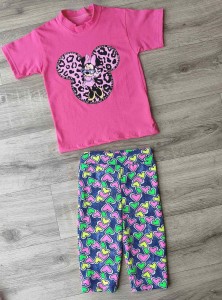 Костюм «Mouse» малиновий, дівчинка 5-6-7-8 років