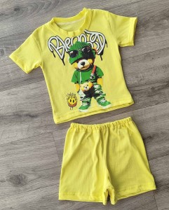 Костюм «Мишка» желтый, мальчик 9-18мес-3-5 лет