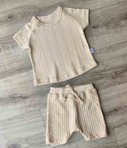 Костюм «Однотонний» бежевий, унісекс 3-6-9-12 місяців