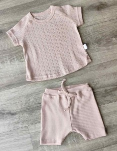 Костюм «Однотонний» коричневий(теракотовий), дівчинка 3-6-9-12 місяців