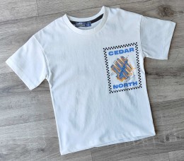 Футболка CMK «Cedar north» молочний, хлопчик 3-5-7-9-11 років
