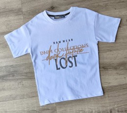 Футболка CMK «Lost» білий, хлопчик 3-5-7-9-11 років