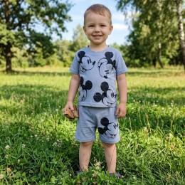 Костюм «Mouse» сірий, хлопчик 6-9-18-36 місяців