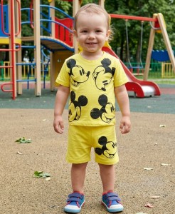 Костюм «Mouse» жовтий, хлопчик 6-9-18-36 місяців