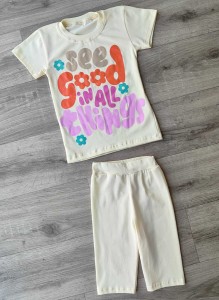 Костюм "See good" жовтий, дівчинка 3-5-7-9 років