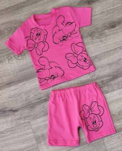 Костюм «Mouse» малиновий, дівчинка 6-9-18-36 місяців