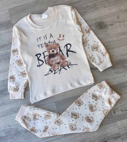 Піжама Supermini "Teddy bear" бежевий, хлопчик 4-5-6 років