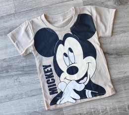 Футболка "Mouse" бежевий, хлопчик 1,5-3-5-7-9 років