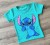 Футболка "Stich" зеленый, унисекс 1,5-2-3-4-5 лет, фото