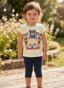 Костюм Kuculmus "Cool Bear" жовтий, дівчинка 2-3-4-5 років