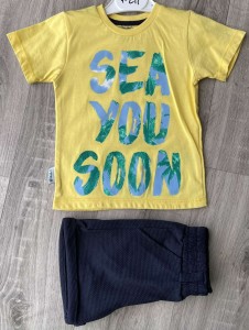 Костюм Winimo "Sea you soon" жовтий, хлопчик 1-2-3-4 років
